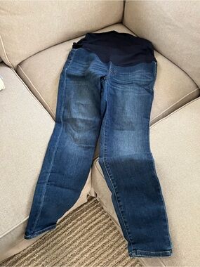 J. Crew Maternity Dark Blue Stretch Jeans